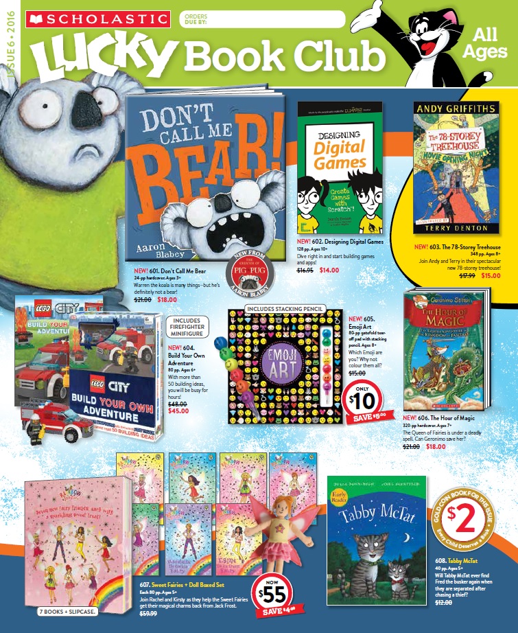 Book Club Scholastic New Zealand